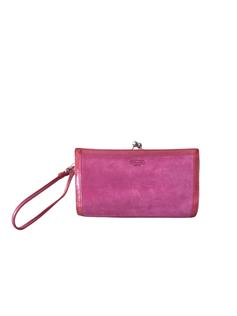 COACH Limited Edition Kisslock Framed Wristlet